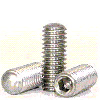 25C25OPSS-PKG 1/4" - 20 X 1/4" SOCKET SET SCREWS OVAL POINT COARSE STAINLESS STEEL A2 (18-8)