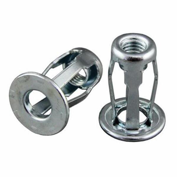 CF-4SJN POP 4SJN Jacknut (Molly) Insert; #6-32 UNC-2B, (0.015 - 0.187 Inch Grip), Large Flange Head, Steel