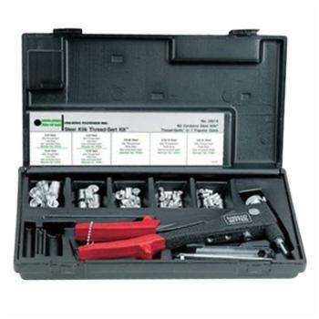 CF-M39315 Marson M39315 Ribbed Rivet Nut Kit with #8-32, #10-24, #10-32, 1/4-20 Mandrel & Nosepiece
