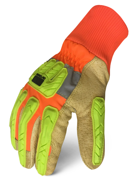 G06013 IRONCLAD EXO MOTOR & WORK GLOVES - L - EXO Hi-Viz Insulated Leather