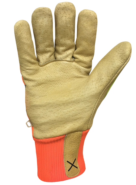 G06013 IRONCLAD EXO MOTOR & WORK GLOVES - L - EXO Hi-Viz Insulated Leather