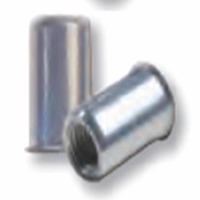 CF-CAO3-2528-165 CAO3-2528-165, Rivetnut Insert, 1/4-28 UNF-2B (.030-.165 Grip) Round Body, Low Profile Head, Alumi