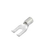 Non-Insulated Flanged Spade Terminal, 6 Stud, 12-10 Ga (100 MIN)