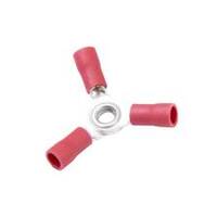 Vinyl Y Connector, Red, 22-18 Ga (100 MIN)