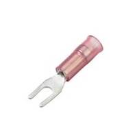 CF-660105 Nylon & Brass Sleeve Narrow Block Spade Terminal, 10 Stud, Red, 22-18 Ga (100 MIN)