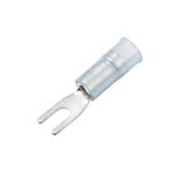 CF-660205 Nylon & Brass Sleeve Narrow Block Spade Terminal, 10 Stud, Blue, 16-14 Ga (100 MIN)