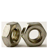 10CMSNS #10 - 24 X HEX MACHINE SCREW NUTS COARSE STAINLESS STEEL A2 (18-8)