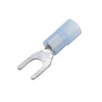 CF-862065 Nylon Spade Terminal, 6 Stud, Blue, 16-14 Ga (100 MIN)