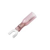 Molex 19164-0006, Perma-Seal™ Heat Shrink &amp; Crimp Spade Terminal, 6 Stud, Red, 22-18 Ga (SA-235-06)