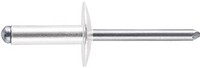CF-/ABA410LF/IR 1/8" X .775 (.501-.625 GRIP) ALU/ALU LF OPEN END BR, ROHS COMPLIANT