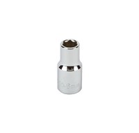 S16006 1/4" DRIVE METRIC SOCKET - 6 MM STANDARD 6 Point