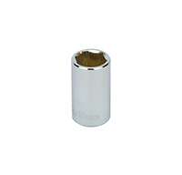 S16010 1/4" DRIVE METRIC SOCKET - 10 MM STANDARD 6 Point