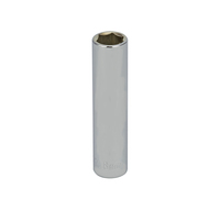 S16108 1/4" DRIVE METRIC SOCKET - 8 MM DEEP 6 Point