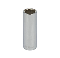 S16112 1/4" DRIVE METRIC SOCKET - 12 MM DEEP 6 Point
