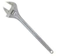 T05019 PROFERRED STANDARD ADJUSTABLE WRENCH, CHROME FINISH - 24",CHROME