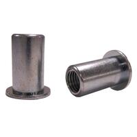 CF-LRGR2-12175-3.8 LRGR2-12175-3.8, Rivetnut Insert, M12x1.75 ISO-6H (1.27-3.80mm Grip) Round Body Large Thread, Flat