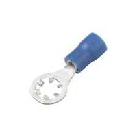 CF-472085 Vinyl Star Ring Terminal, 8 Stud, Blue, 16-14 Ga (100 MIN)