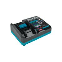Makita XGT 120V Charger for 40V XGT Battery for use with BV17-177-K2 & BV13-177-K2 Tools